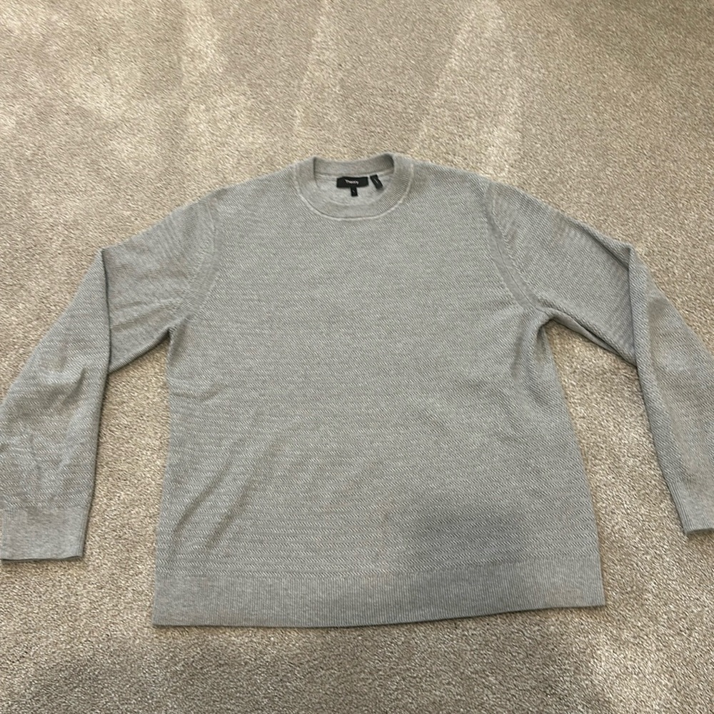 Men’s Theory Gray Sweater